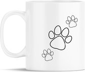 Keramische mok - koffiemok - hond - stafford - honden liefhebber