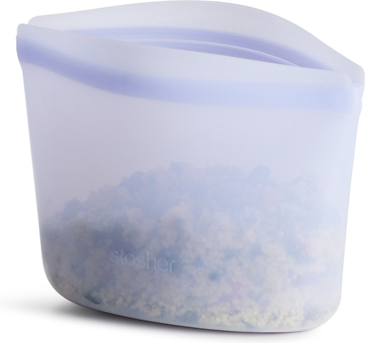 Stasher - Bowl 2-Cup Vershoudzak 473 ml - Siliconen - Paars