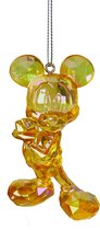Ornament acryl mickey l8cm goud