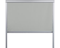 Lifa Living - Dakvenstergordijn - 117,3 x 79,5 cm - Beige - Verduisterend - Cassette Zijprofiel - Schroevendraaier voor Montage - Polyester