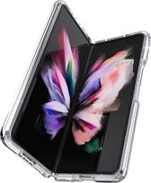 Samsung Galaxy Z Fold 5 5G Transparant Antishock Clear case – Achterkant Hoesje – High Quality Fashion - Galaxy Z Fold 5 Luxe Back Cover