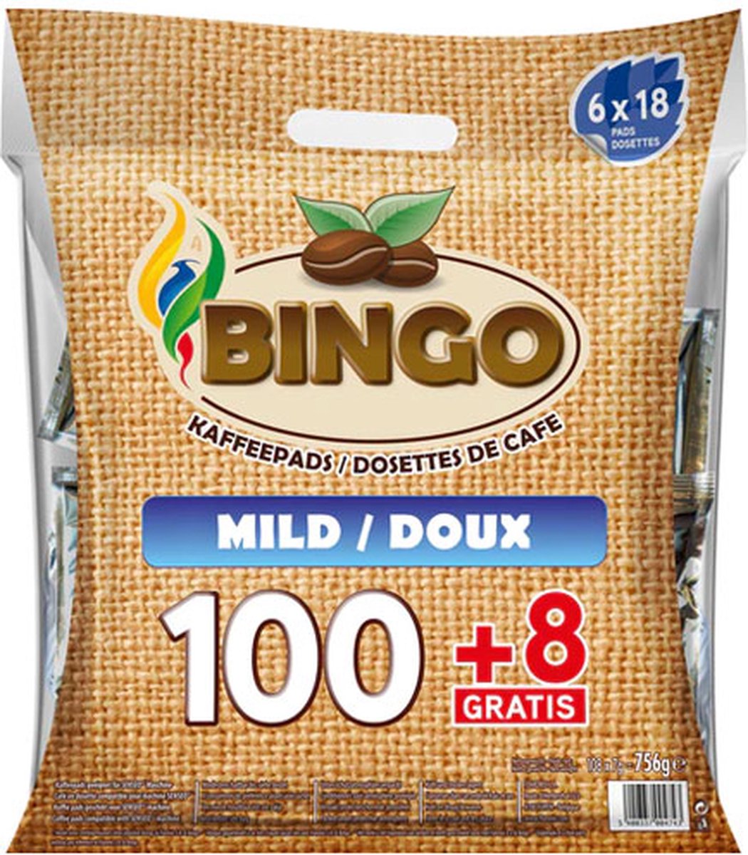 Bingo Mild 108 Pads