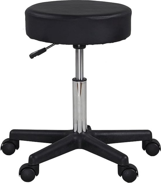 rolkruk - Roller Stool with Footrest Office Stools Height adjustable