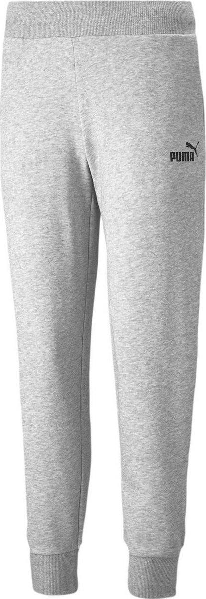 Puma ESS Fleece Pants Women Grijze Joggingbroek Dames-XXL Grijs