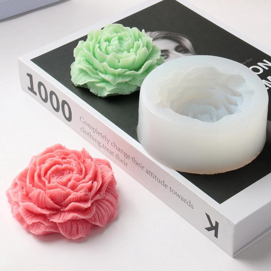 AHQiZFX 2 stuks bloemen vlinder siliconen mallen, ambachtelijke mal voor het maken van kaarsen, klei, gips, zeep, hars, polymeerklei, ijs AHQiZFX 2 stuks bloemen vlinder siliconen mallen, ambachtelijke mal voor het maken van kaarsen, klei, gips, zeep, hars, polymeerklei, ijs