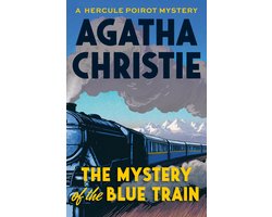 Omslag van Hercule Poirot-The Mystery of the Blue Train
