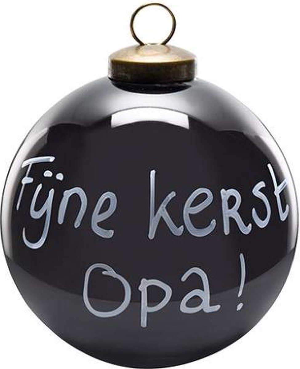 Kerstbal Fijne Kerst Opa-kerstbal-Kerstmis-opa-cadeau-kado-gift-Kerst