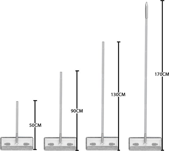 Ramenreinigingsset (3,85 m telescoopsteel), 2-in-1 raamtrekker met 10 roestvrijstalen verlengstangen, microvezeldoeken & groefborstels voor hoge ramen en autoruiten