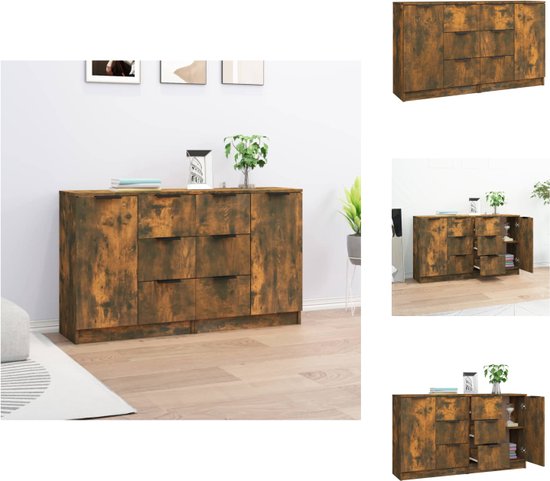 Bekijk Vintage Bureau Eikenhout 80 X 150 Cm op