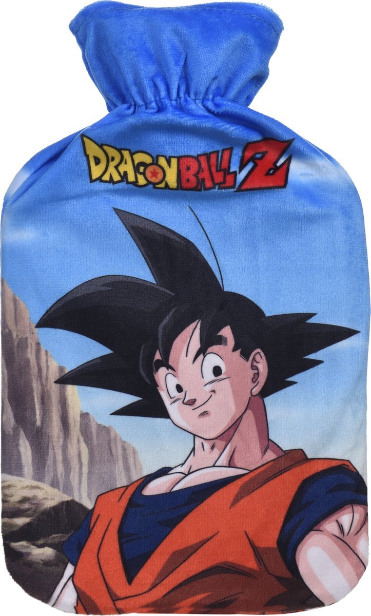 Goedkoopste Dragon Ball Z Warmwaterkruik Met Hoes - Donker Blauw - 1 Liter