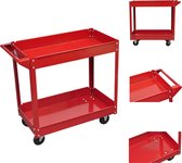 Bol.com vidaXL Werkplaatswagen Robuust - Werkplaatstrolley 840x410x780 mm - Draagvermogen 100 kg - Steekwagen aanbieding