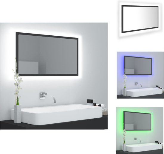 Armoire Murale Avec Portes Transparentes 80x8,5x37 Cm – 4 Étagères – Contreplaqué & PET