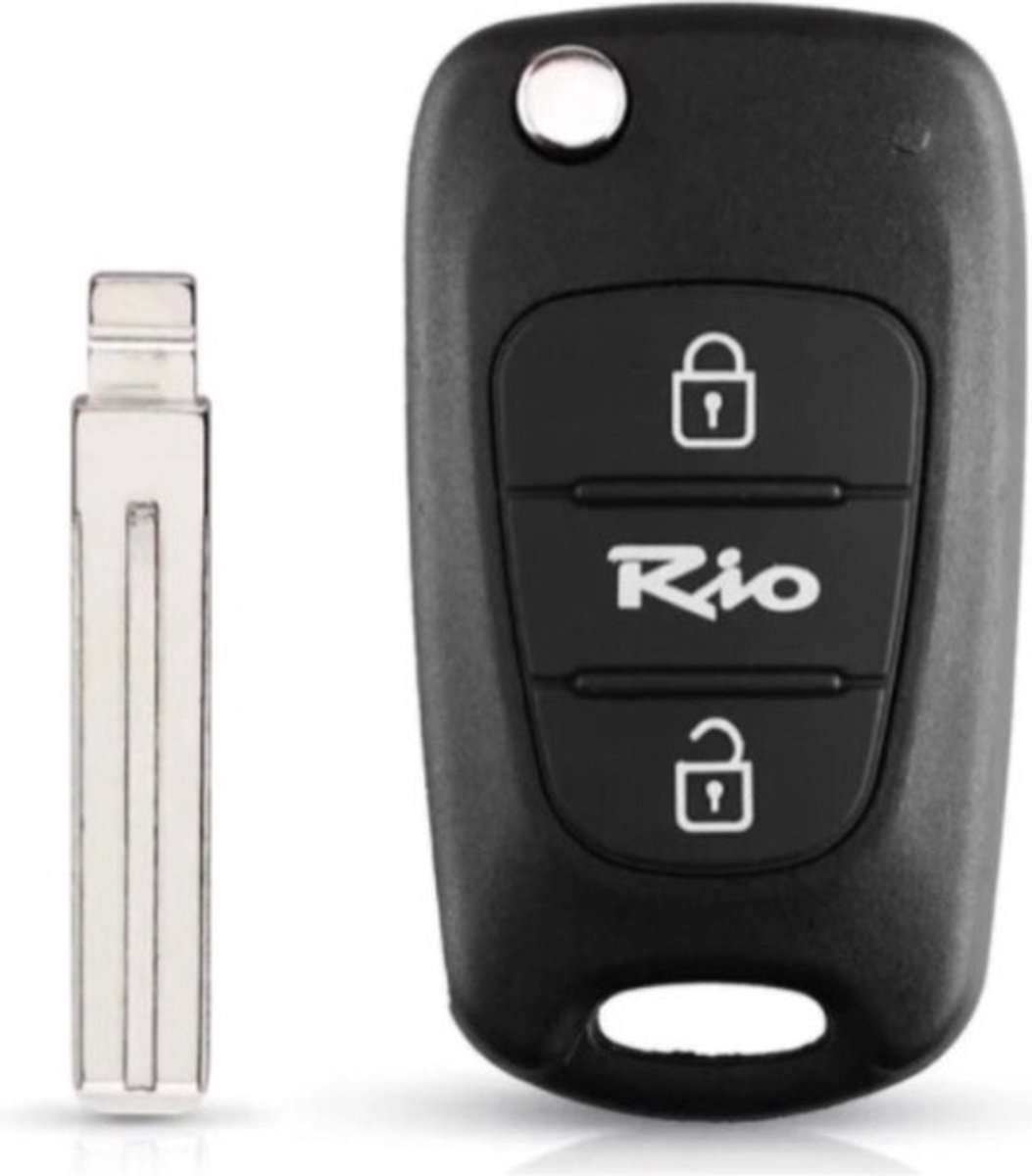 autosleutel-sleutelbehuizing-auto-sleutel-geschikt voor Kia Rio