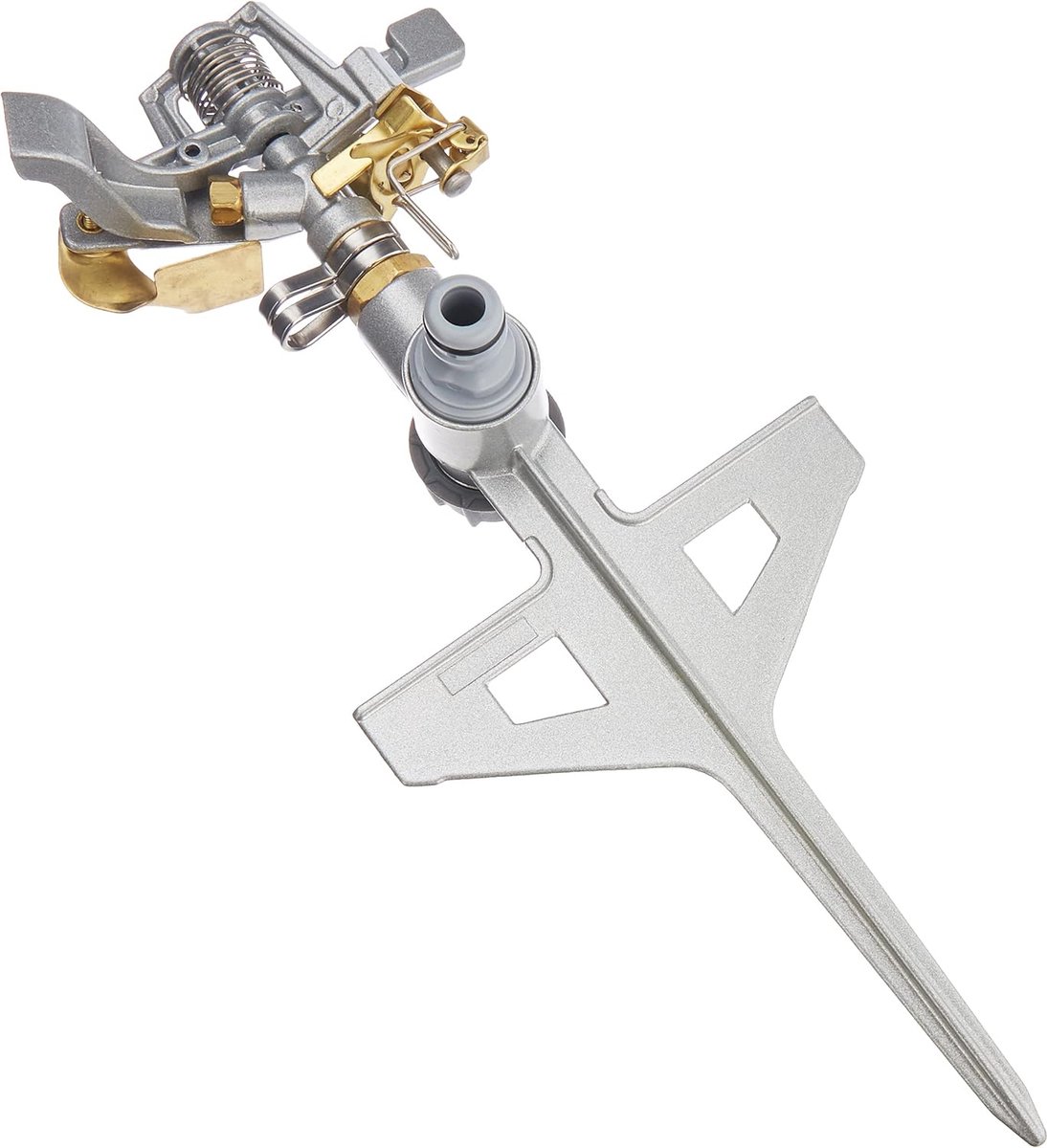 Cellfast LUX 52-160 Pulsation Sprinkler / Sector Sprinkler / Lawn Sprinkler / 530 m² from 20 to 360 Degrees, .