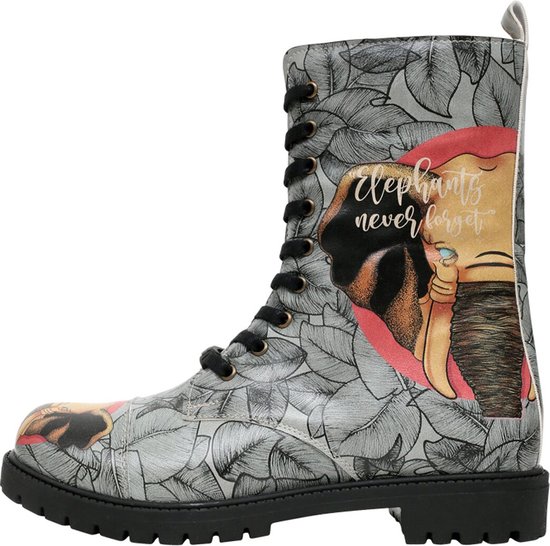 Bottes femmes pour femmes DOGO Zipsy - Les éléphants n'oublient jamais 41