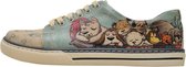 DOGO Dames Sneakers- Sleeping Dogs 39