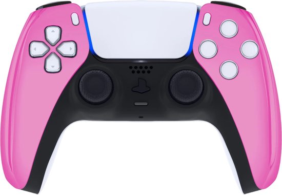 Manette PS5 custom Chrome Or