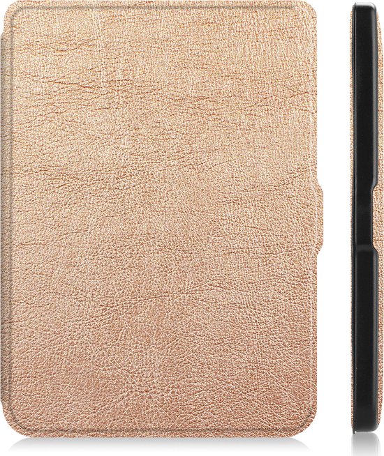 Hoesje Geschikt voor Kobo Clara HD Hoes Bescherm Hoesje Case Sleep Cover Met Screenprotector - Hoes Geschikt voor Kobo Clara HD Hoesje - Rosé Goud van Hoesje  — afbeelding 4