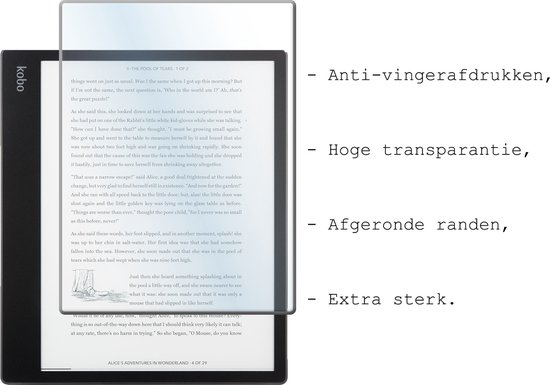 Hoes Geschikt voor Kobo Elipsa 2E Hoesje Bookcase Cover Hoes Trifold Met Screenprotector - Hoesje Geschikt voor Kobo Elipsa 2E Hoes Cover Case - Donkergroen van Fitting4U — afbeelding 3