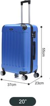 Koffer Traveleo Babij ABS01 NavyBlauw handbagage maat S