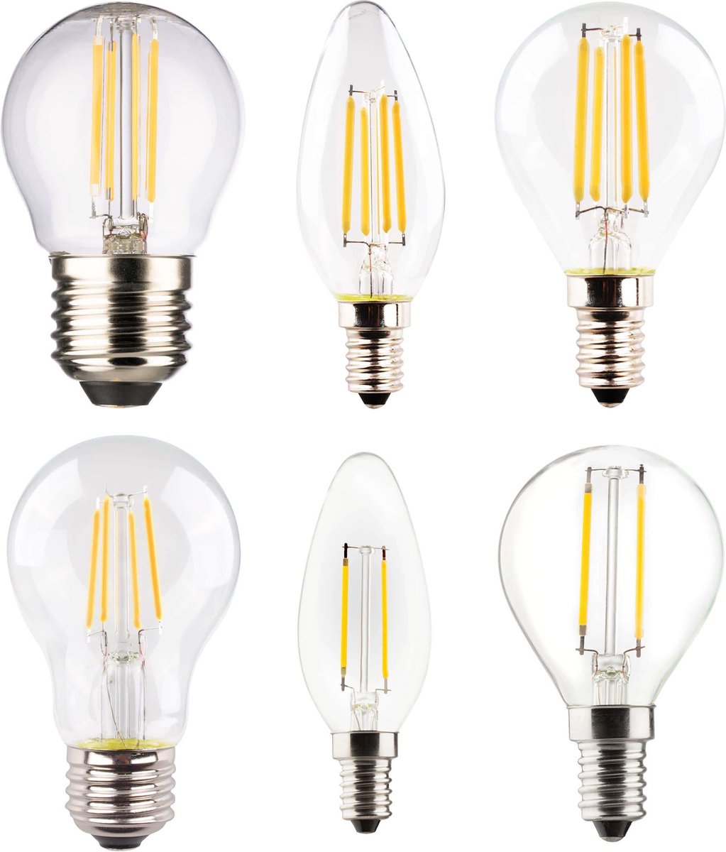 Müller Licht Retro LED druppellamp met 4 Watt, E14, warm wit, helder