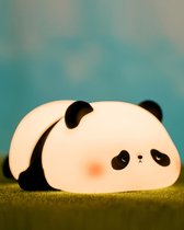 Merdoo Schattige Panda Nachtlampje - Nachtlampje Kinderen - LED - USB Oplaadbaar - Nachtlampje Baby - Dimbaar - Nachtlampjes - BPA-vrij - Een verjaardagscadeau voor de baby