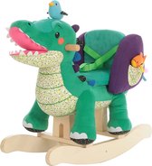 Tbrands Toys Hobbelpaard Dino - Schommelstoel Baby Peuter - Hobbeldier - Geschikt voor jongens en meisjes