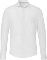 Pure - The Functional Shirt Ecru - Heren - Maat 43 - Slim-fit
