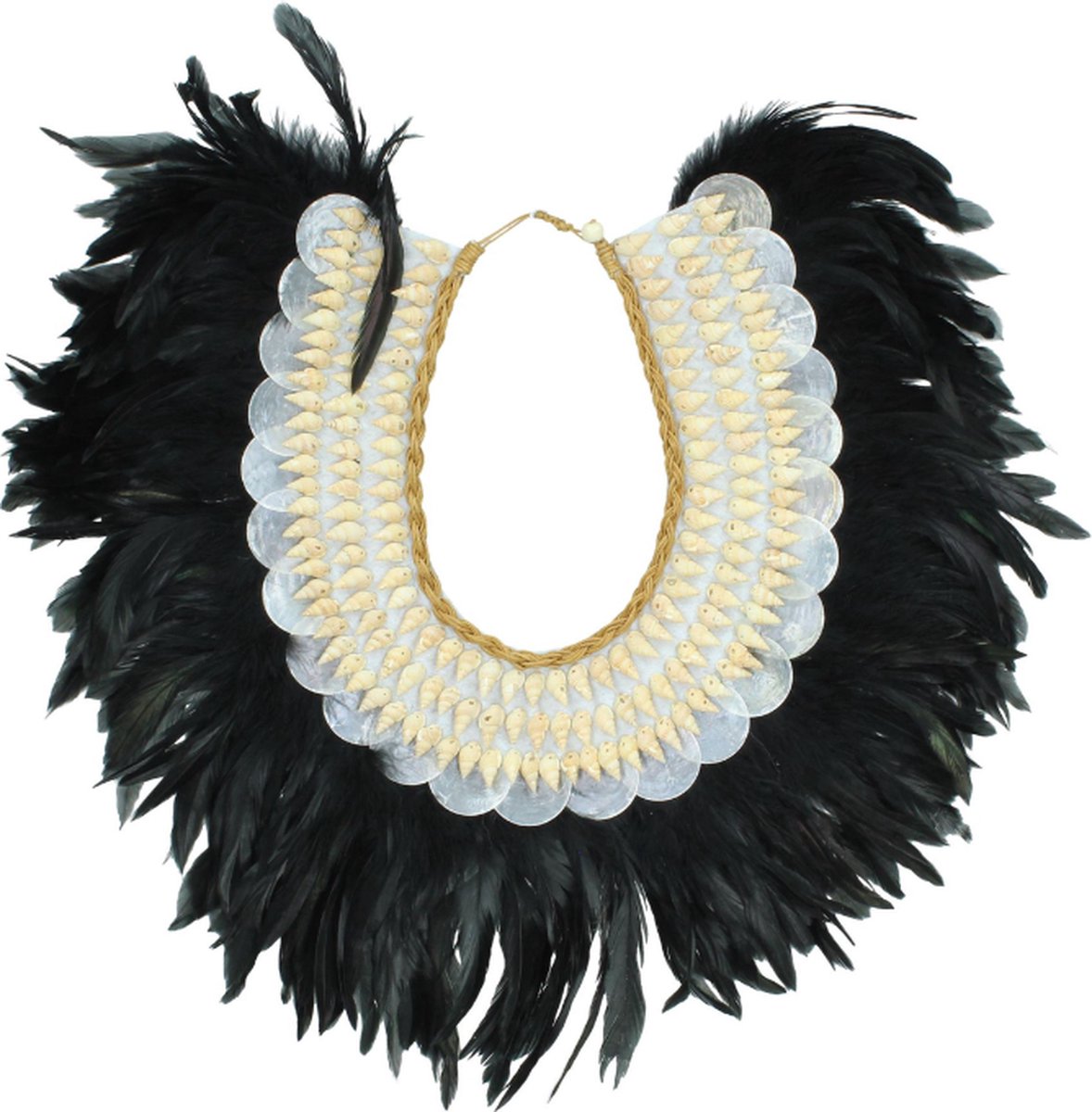 Ornament Feather Black