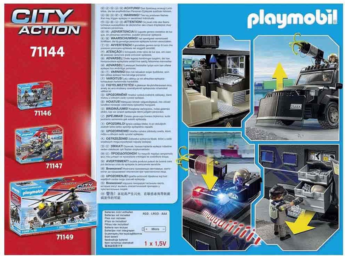 PLAYMOBIL City Action SE-terreinwagen - 71144 — afbeelding 20