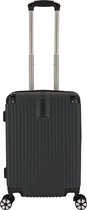 SB Travelbags Handbagage koffer 55cm 4 dubbele wielen trolley - Donker Groen