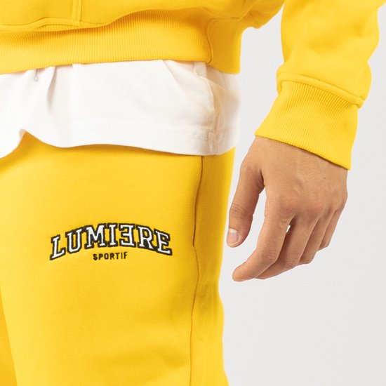 Lumiere trainingspak geel best sale