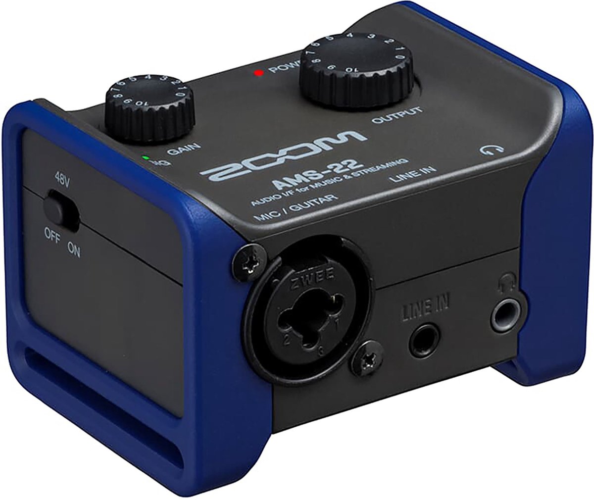 Zoom AMS-22 USB 2.0 Audio Interface - USB audio interface