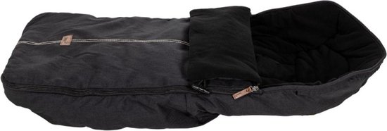 Qute Voetenzak Q-Twin Jeans Zwart van Qute — afbeelding 2