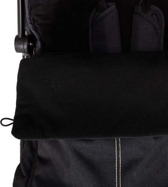 Qute Voetenzak Q-Twin Jeans Zwart van Qute — afbeelding 3