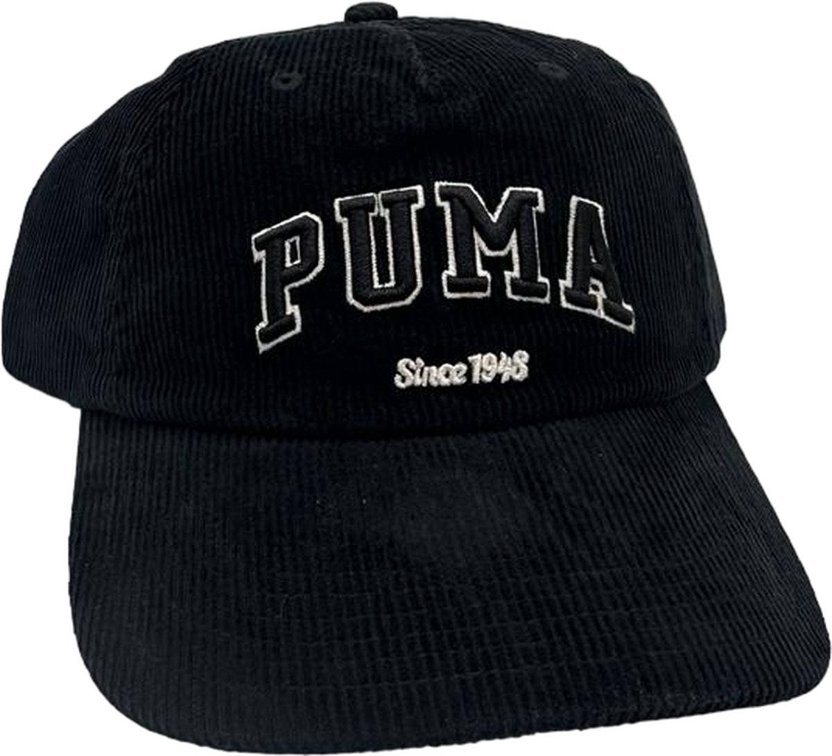 Puma Varsity cap – verstelbaar Zwart