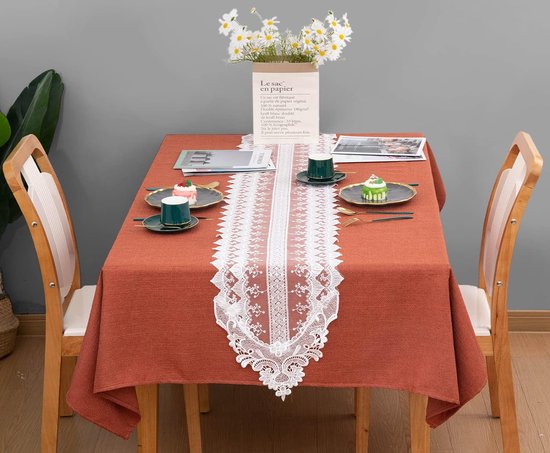 Nappe Le Noir 145 X 240 Cm Nappe Aspect Lin Effet Lotus Nappe Hydrofuge