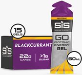 Science in Sport - SiS Go Isotonic Energygel - Energie gel - Isotone Sportgel - Black Currant Smaak - 15 x 60ml