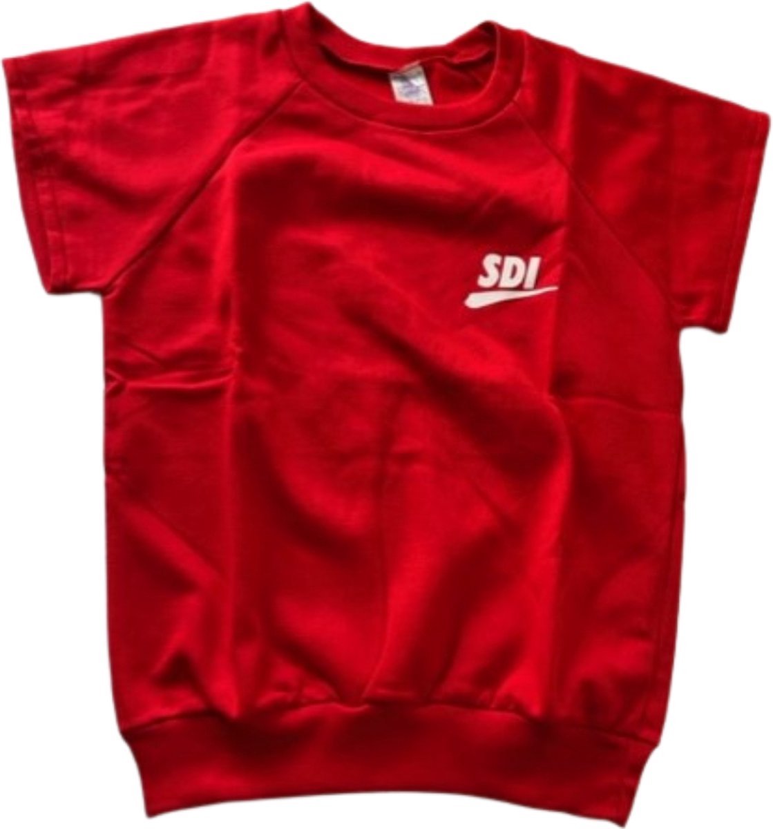 SDI - opwarm t-shirt - boksen - maat S - rood