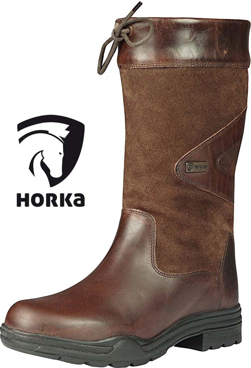 Horka Greenwich Outdoorlaars Bruin Maat 43 unisex bol