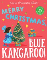 Merry Christmas Blue Kangaroo