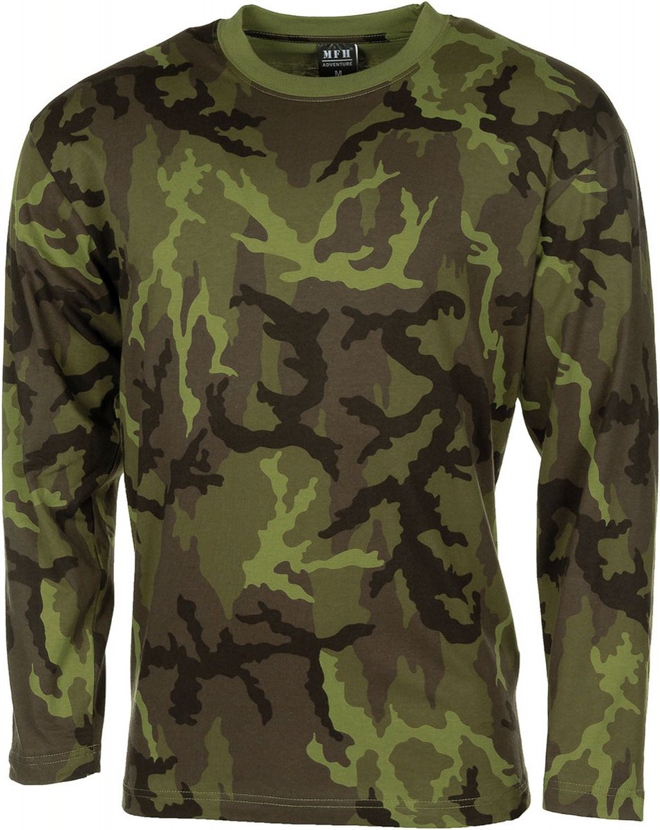 MFH US shirt Lange mouwen 95 CZ 170 g/m² M 95 Cz Camouflage