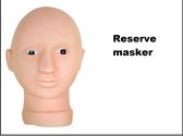 Professional Schmink reserve oefenhoofd masker - PXP - ReserveTrainingsface masker schmink thema feest verjaardag