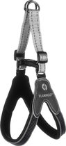 Flamingo - Flamingo Hilka Easy - Harnas Honden - Easy Harnas Hilka Zwart Xs 30-40cm 20mm - 1st - 133559 - 1st - 1pce
