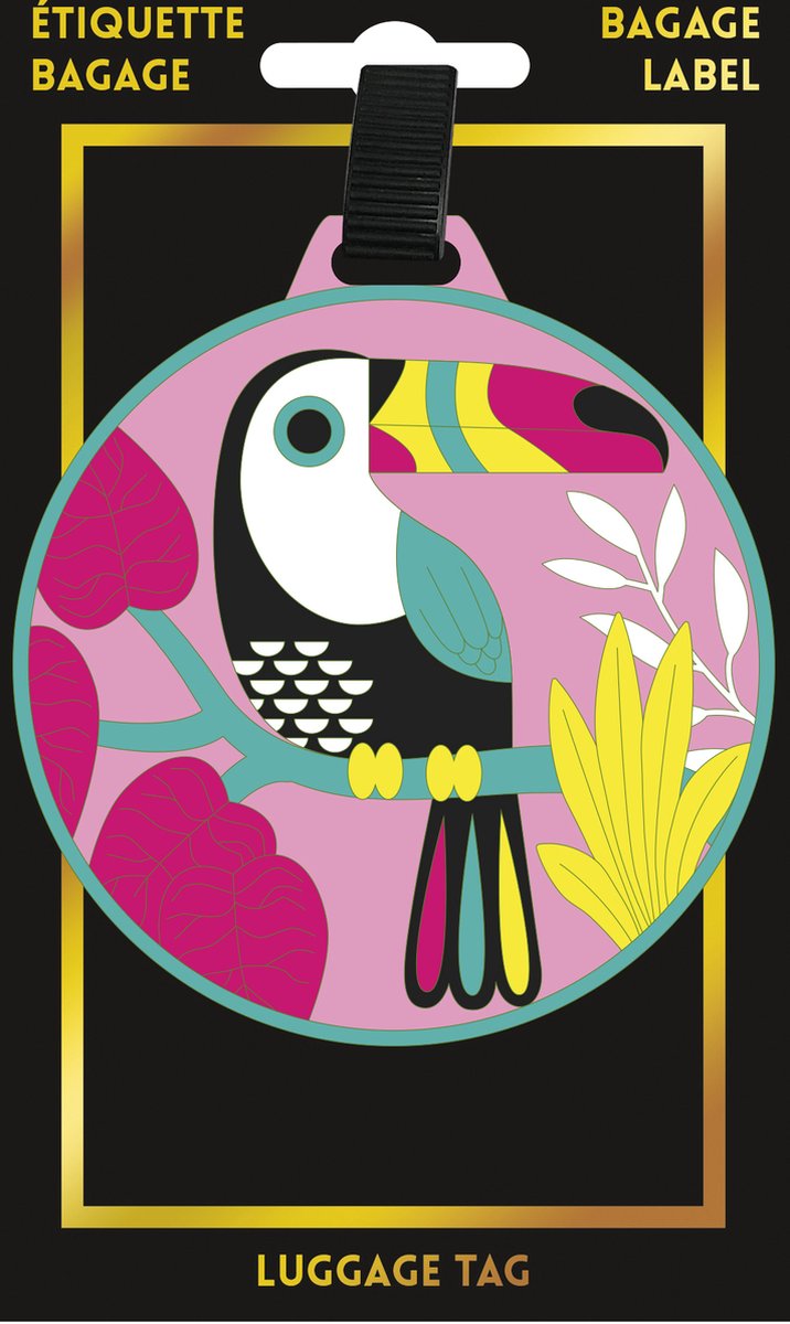 Bagagelabel Tucan