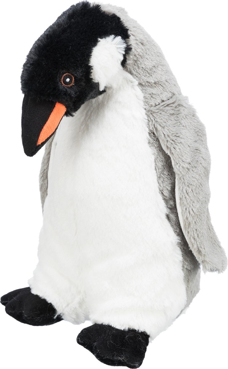 Duurzaam Speelgoed Voor Kinderen TRIXIE Gerecyclede Pluchen Pinguïn Knuffel – Duurzaam, Zacht & Stil – 28 Cm (Erin) Gerecycled Pluche Speelgoed