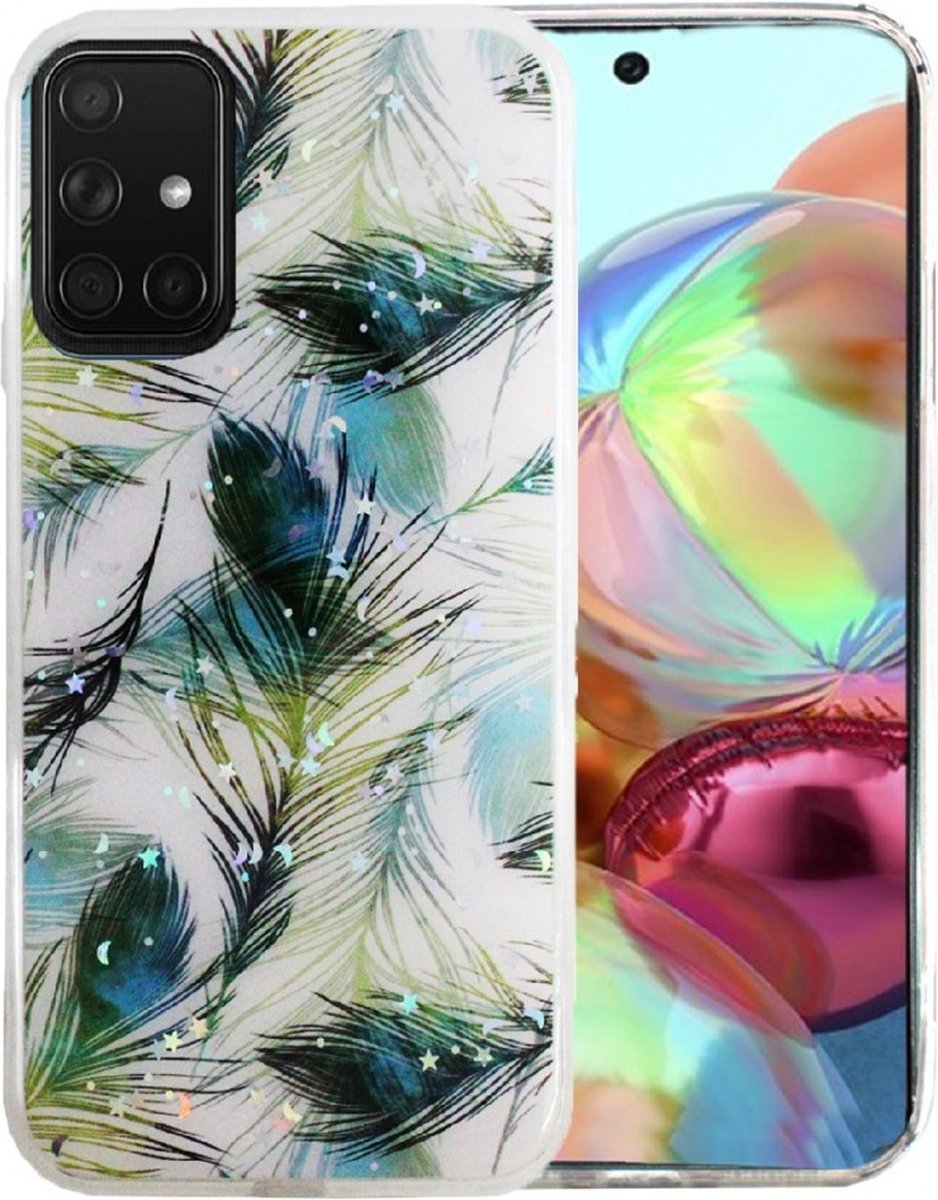 Silicone/TPU back cover print Geschikt voor Samsung Galaxy A51 (3)