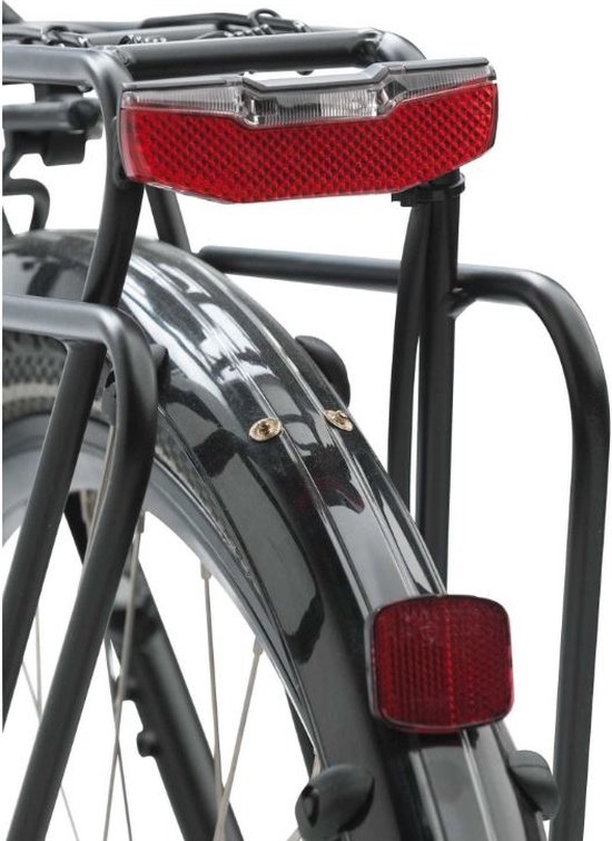 AXA Blueline Steady Achterlicht - LED Fietsverlichting - Dynamo - Steady Functie - 600 m Zichtbaarheid - 50 mm Montage - Zijzichtverlichting - Rood van AXA — afbeelding 5