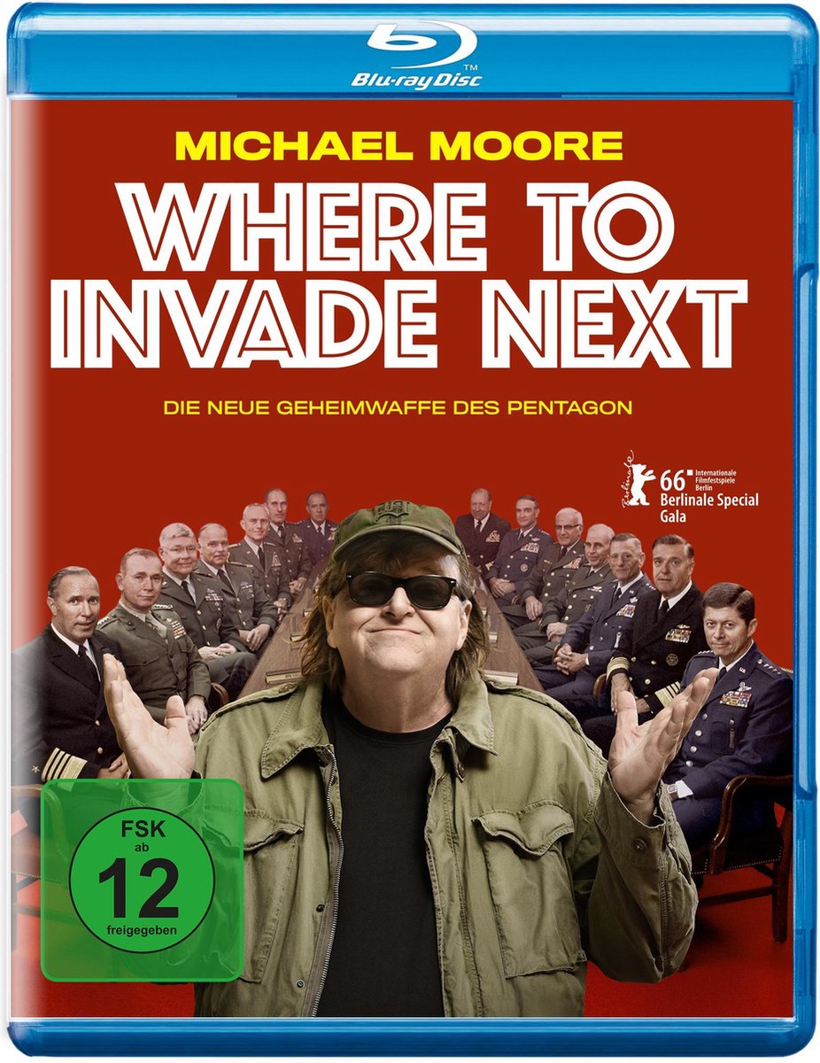 Alive AG Where to Invade Next Blu-ray