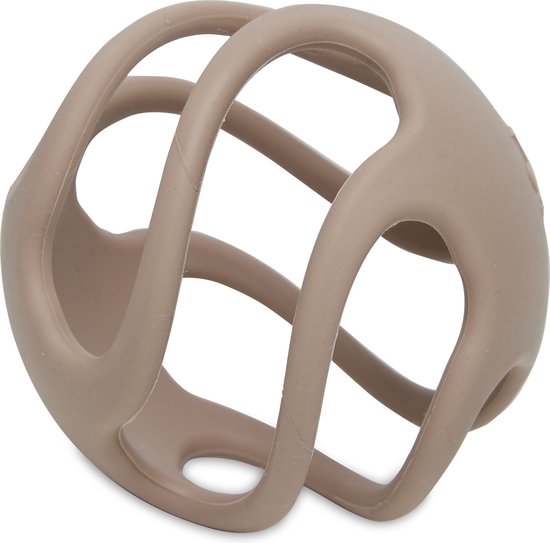 Jollein - Bijtring Bal Siliconen Ø 9,5cm - Bijtringen Baby - Biscuit van Jollein — afbeelding 5